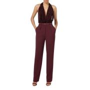 Rouge Noir Jumpsuit Set Elisabetta Franchi , Red , Dames