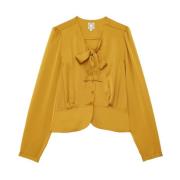 Emeline TOP Ines De La Fressange Paris , Yellow , Dames