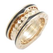 Pre-owned Metal rings Bvlgari Vintage , Yellow , Dames