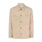 Stijlvolle Jas voor Mannen Maison Kitsuné , Beige , Heren