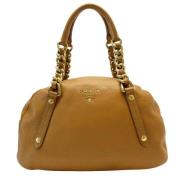 Pre-owned Leather prada-bags Prada Vintage , Brown , Dames