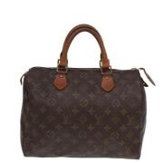 Pre-owned Canvas louis-vuitton-bags Louis Vuitton Vintage , Brown , Da...