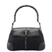 Pre-owned Canvas handbags Gucci Vintage , Black , Dames