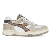 Torino Italia Leren Sneakers Diadora , Beige , Heren