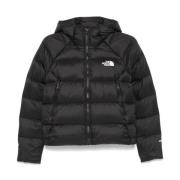 Zwarte Gewatteerde Jas met Capuchon The North Face , Black , Dames