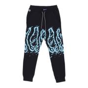 Zwarte lichtgewicht trainingsbroek met elastische taille Octopus , Mul...