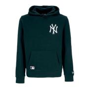 MLB Essentials Donkergroene Hoodie New Era , Green , Heren