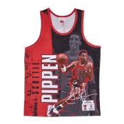 Chicago Bulls Tanktop Scottie Pippen Mitchell & Ness , Multicolor , He...