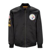 Pittsburgh Steelers Bomberjack Lichtgewicht Satijn Mitchell & Ness , B...