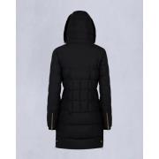 Dames Shearling Parka Zwart Goud Moose Knuckles , Black , Dames