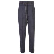 Blauwe Broek Aw24 Dameskleding Peserico , Blue , Dames