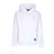 Logo Label Witte Hoodie Propaganda , White , Heren