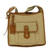 Pre-owned Canvas louis-vuitton-bags Louis Vuitton Vintage , Beige , Da...