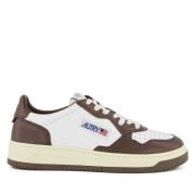 Medalist Low Leren Sneakers Autry , White , Dames