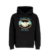 Zwarte hoodie met kangoeroezak Propaganda , Black , Heren