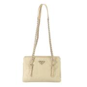 Pre-owned Nylon prada-bags Prada Vintage , Beige , Dames