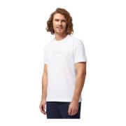 Korte Mouw T-shirt Harmont & Blaine , White , Heren