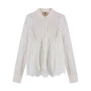 Vintage Kant Shirt Aniye By , White , Dames