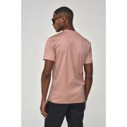 Interlock Supima T-shirt Tea Rose Valenza , Pink , Heren