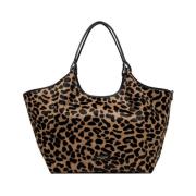 Stijlvolle O Stijl Leren Tas Gianni Chiarini , Multicolor , Dames