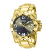 Excursion Quartz Horloge - Grijze Wijzerplaat Invicta Watches , Yellow...