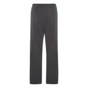 Elastische Taille Straight-Leg Broek Phantom Part Two , Gray , Dames