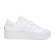 Bonega Lage Sneaker Wit Kristal Stijl Adidas , White , Dames