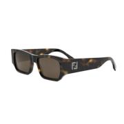 Stijlvolle Schoudertas Fendi , Brown , Dames