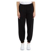 Sportieve katoenen sweatpants met elastische taille Richmond , Black ,...