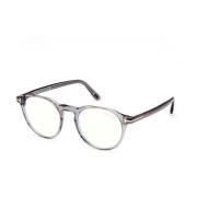 Stijlvolle Acetaatbril Tom Ford , Gray , Heren