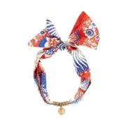 Metalen en Zijden Ketting met Print Roberto Cavalli , Multicolor , Dam...