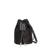 Zwarte Mini Bucket Tas Tod's , Black , Dames