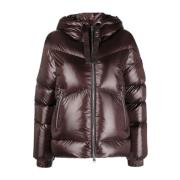 Bruine korte pufferjas Woolrich , Brown , Dames