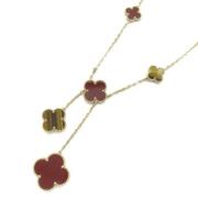 Pre-owned Metal necklaces Van Cleef & Arpels Pre-owned , Brown , Dames