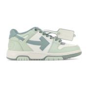 Kleurrijke Leren Sneakers Off White , Multicolor , Dames