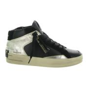 SK8 Deluxe Mid Sneakers Crime London , Black , Dames