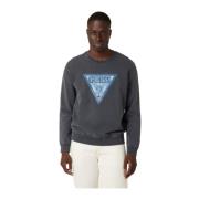 Crewneck Sweatshirt Guess , Gray , Heren