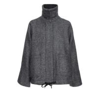 Stijlvolle Jassen voor Vrouwen Pinko , Gray , Dames