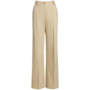 Witte Katoenen Broek Patou , Beige , Dames