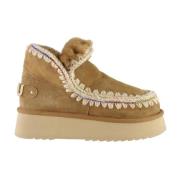 Bruine Casual Dameslaars Mou , Brown , Dames