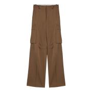 Cargo Broek Victoria Beckham , Beige , Dames