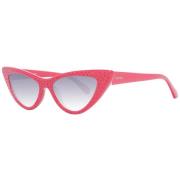 Rode Cat Eye Zonnebril Verlooplens Guess , Red , Dames