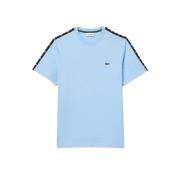 Celeste Tappered Tee Shirt Lacoste , Blue , Heren