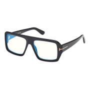 Blauw Blok Brilmontuur Tom Ford , Black , Unisex