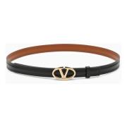 Stijlvolle Riem voor Modieuze Look Valentino Garavani , Black , Dames