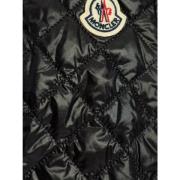 Gestikte Minirok Moncler , Black , Dames