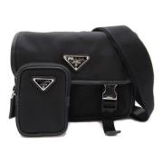 Pre-owned Nylon prada-bags Prada Vintage , Black , Dames