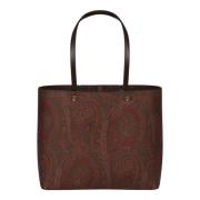 Iconische Paisley Jacquard Winkelmand Etro , Brown , Dames