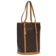 Pre-owned Canvas louis-vuitton-bags Louis Vuitton Vintage , Brown , Da...