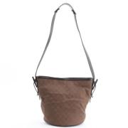 Pre-owned Canvas gucci-bags Gucci Vintage , Brown , Dames